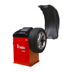 Equilibradora de ruedas Automatica 2D y pedal freno